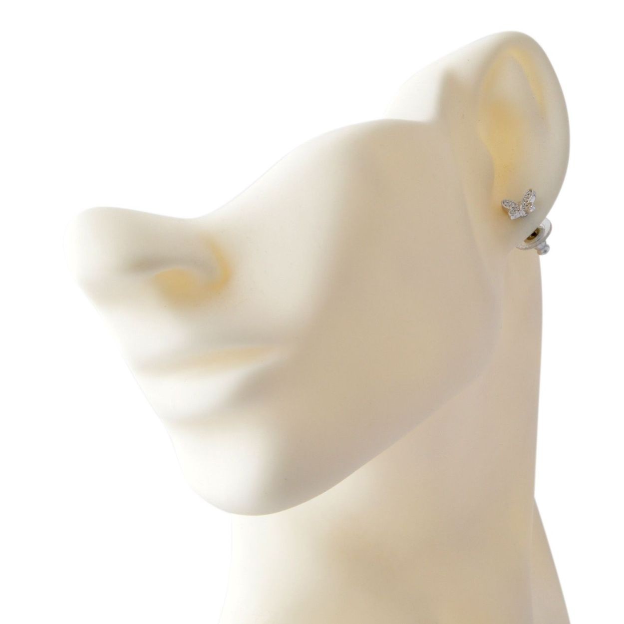 スワロフスキー SWAROVSKI 5253267 Field Butterfly クリスタルパヴェ バタフライ 蝶モチーフ スタッド ピアス