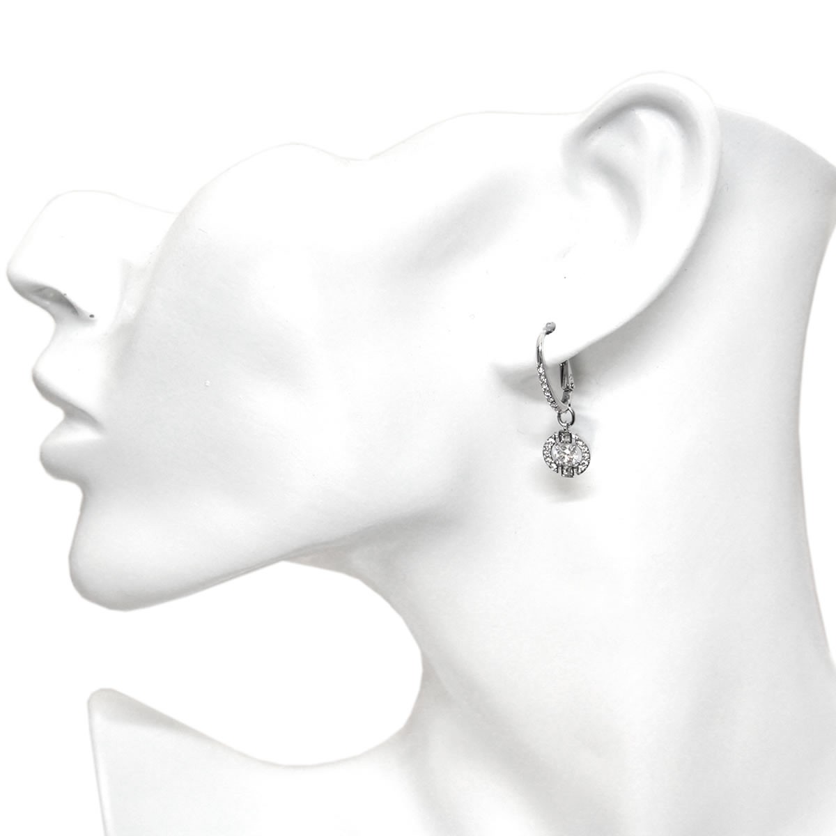 スワロフスキー SWAROVSKI 5272366 ダンシングクリスタル クリスタルパヴェ ラウンド ピアス Sparkling Dance Round