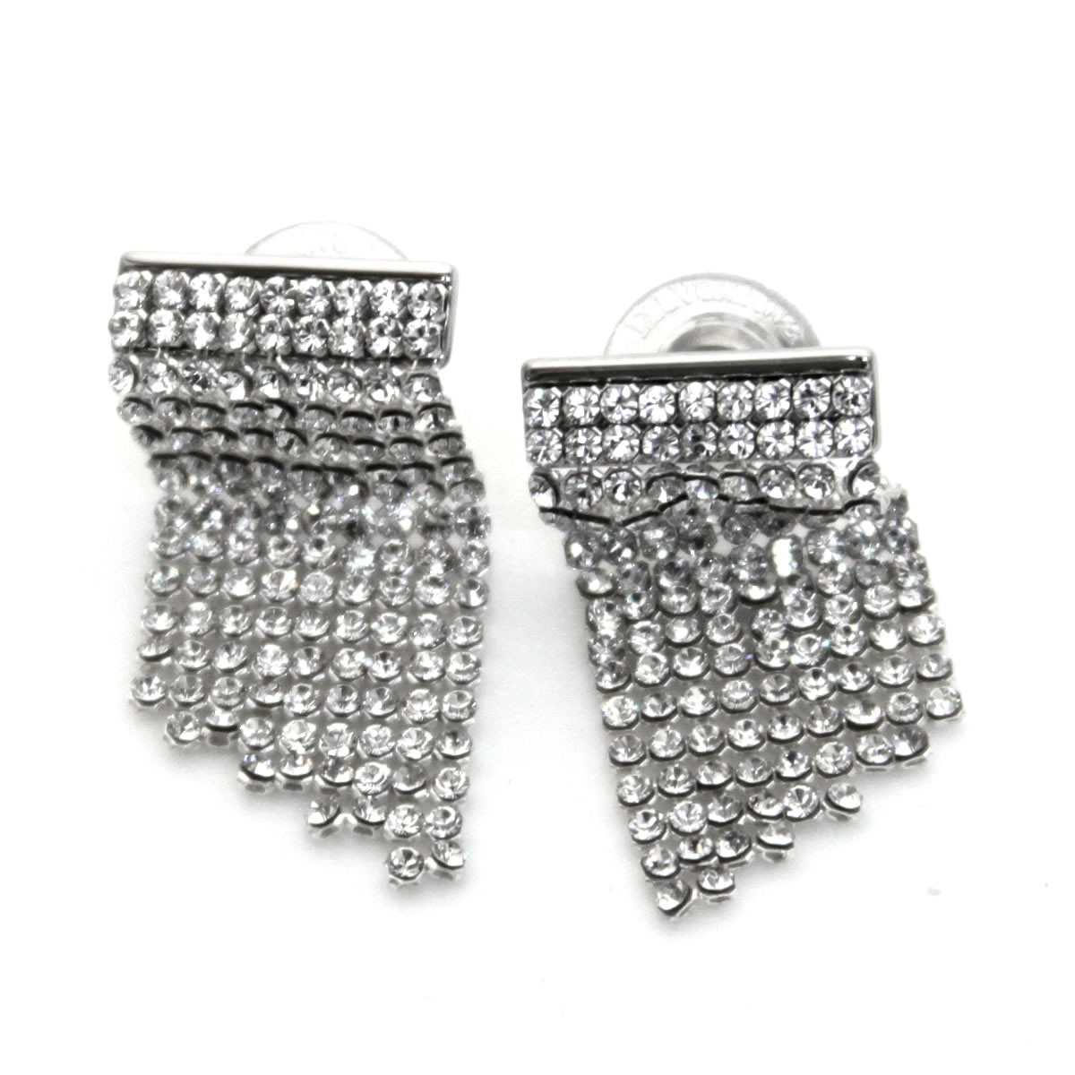 スワロフスキー SWAROVSKI 5289716 クリスタル メッシュ ショート ピアス Fit Short