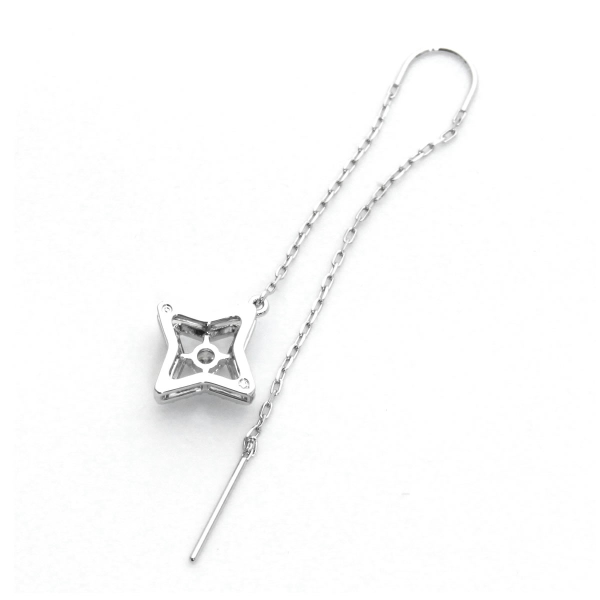 スワロフスキー SWAROVSKI 5349665 ダンシングクリスタル クリスタルパヴェ 星型モチーフ ロング チェーン ピアス Sparkling Dance Chain Star