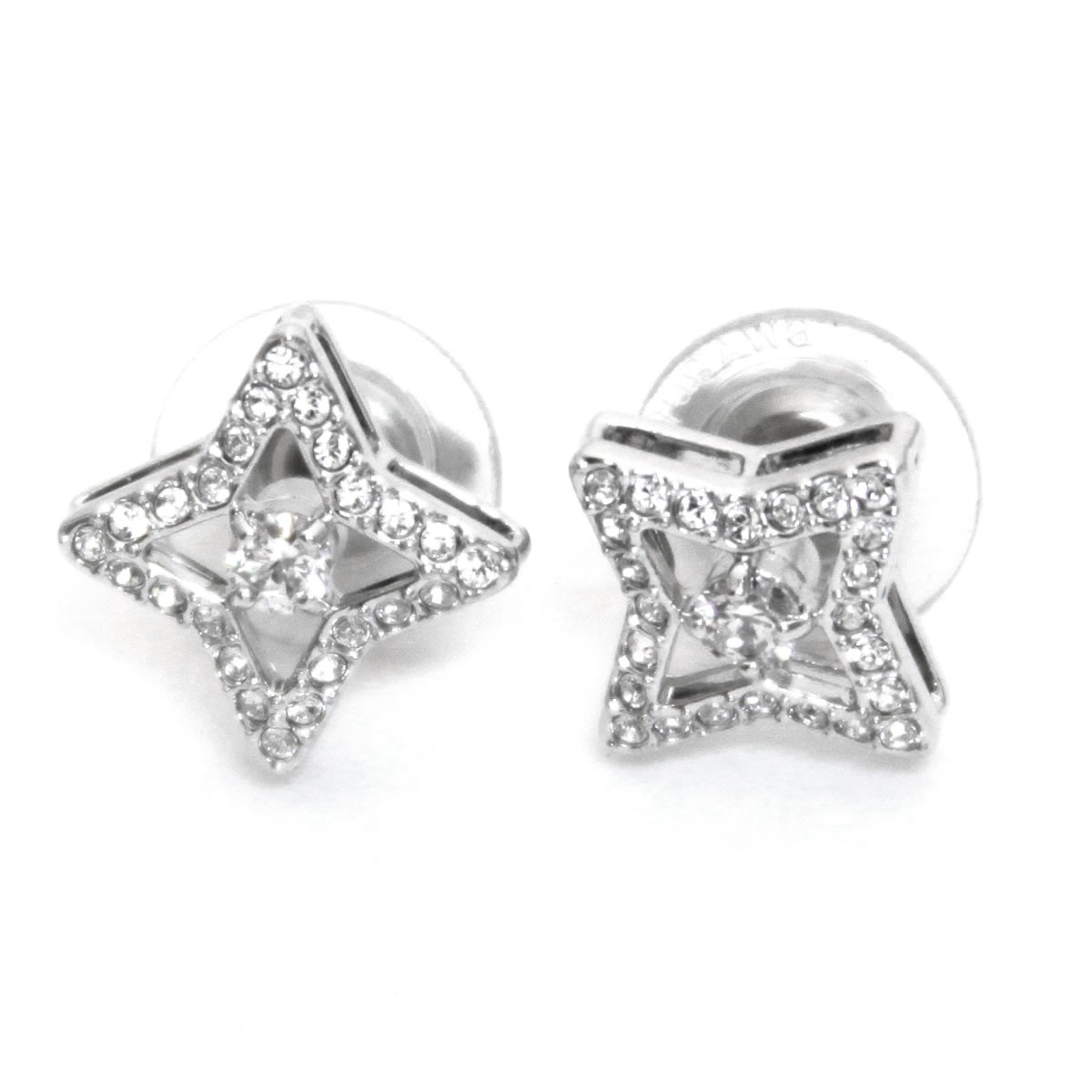 スワロフスキー SWAROVSKI 5364218 ダンシングクリスタル クリスタルパヴェ 星型モチーフ スタッド ピアス Sparkling Dance Star