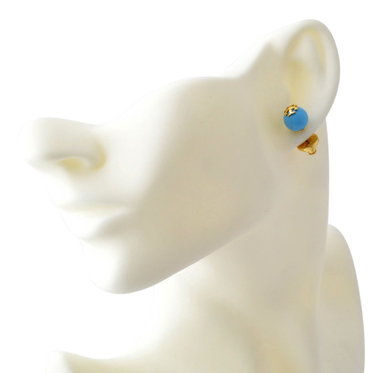 トリーバーチ Tory Burch 11165514/490 パール調 ロゴ スタッド ピアス CRYSTAL PEARL