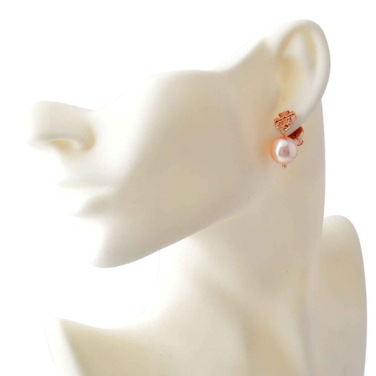 トリーバーチ Tory Burch 11165530/657 ロゴ＆パール ドロップ ピアス