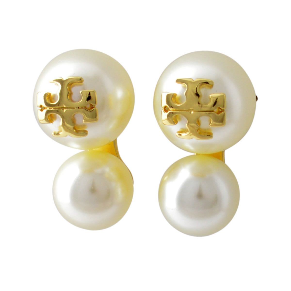 トリーバーチ Tory Burch 11165543/106 パール＆ロゴ スタッド ピアス