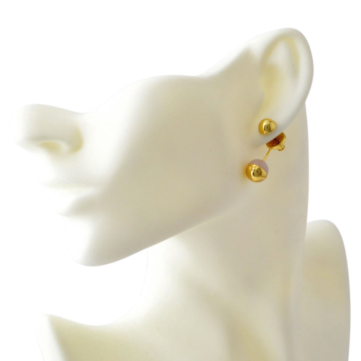 トリーバーチ Tory Burch 32367/655 ストーン＆ロゴ ドロップ ピアス LOGO BALL