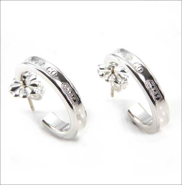 ティファニー  1837 ナロー フープピアス スモール 25225732