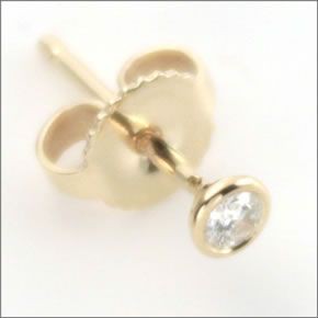 ティファニー  ダイヤモンド バイ ザ ヤード ピアス 0.10ct 18Y 12818653