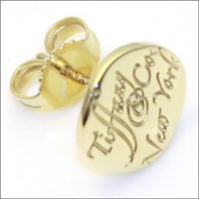 ティファニー  ノーツ Tiffany&Co. ピアス ミニ 18Y 24600157