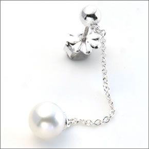 ティファニー  ジーグフェルド コレクション フレッシュウォーターパール ドロップピアス 31153158