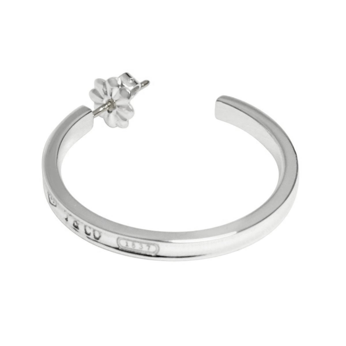 ティファニー TIFFANY&CO 25132807 1837 ナロー フープ ピアス ミディアム