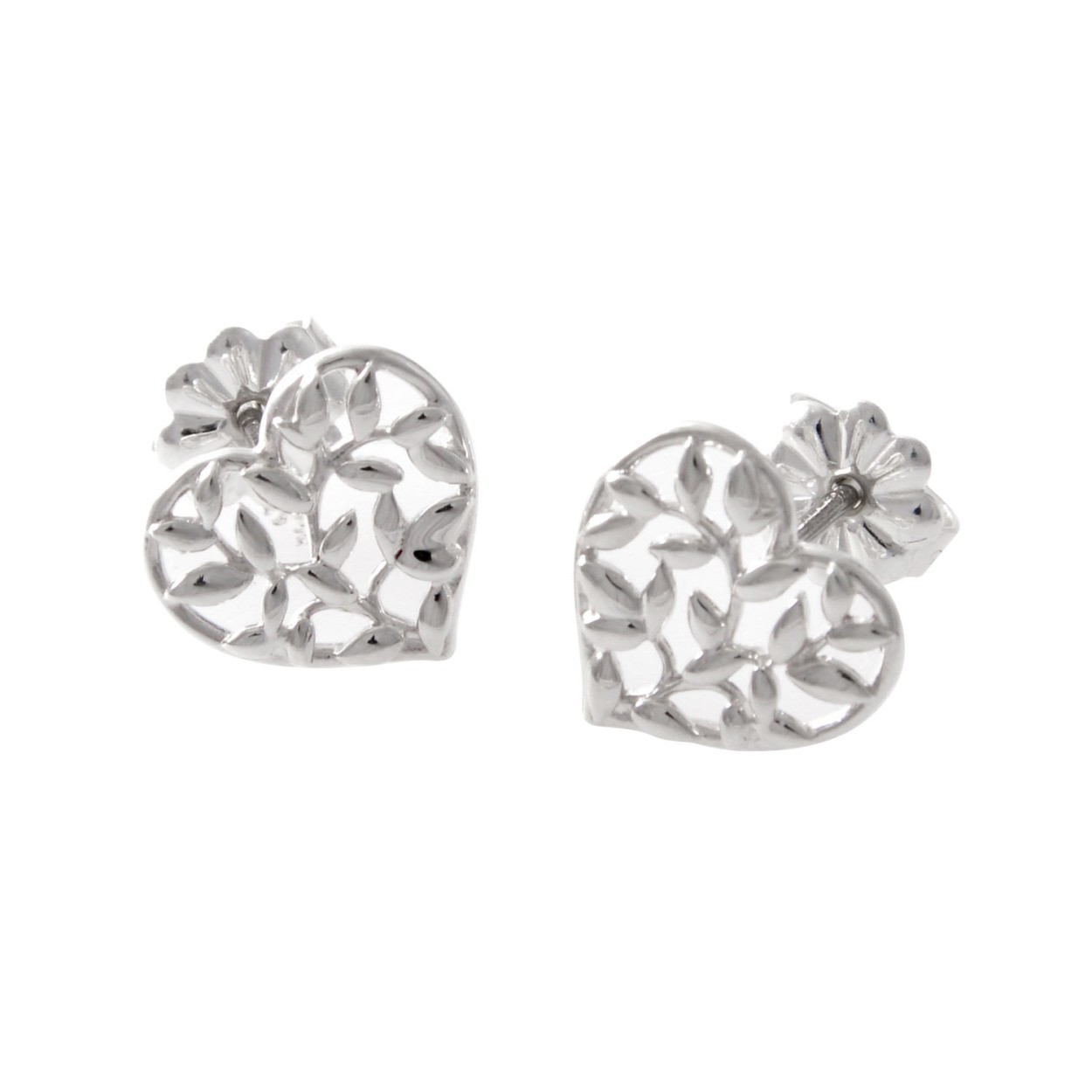 ティファニー TIFFANY&CO 35473947 パロマ・ピカソ オリーブ リーフ ハート ピアス (SS)