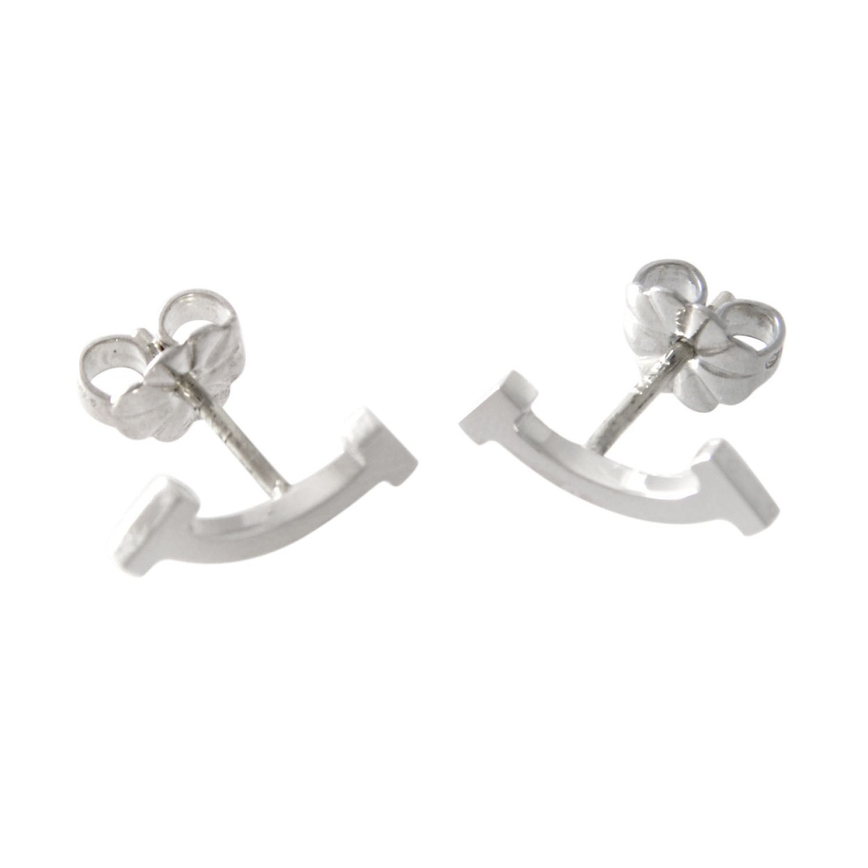 ティファニー TIFFANY&CO 36667214 Ｔｉｆｆａｎｙ Ｔ スマイル ピアス (SS)