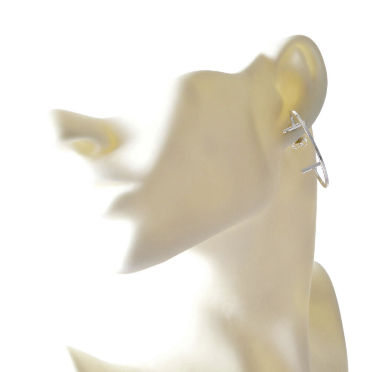 ティファニー TIFFANY&CO 35093699 Ｔｉｆｆａｎｙ T ワイヤー フープ ピアス ラージ (SS)