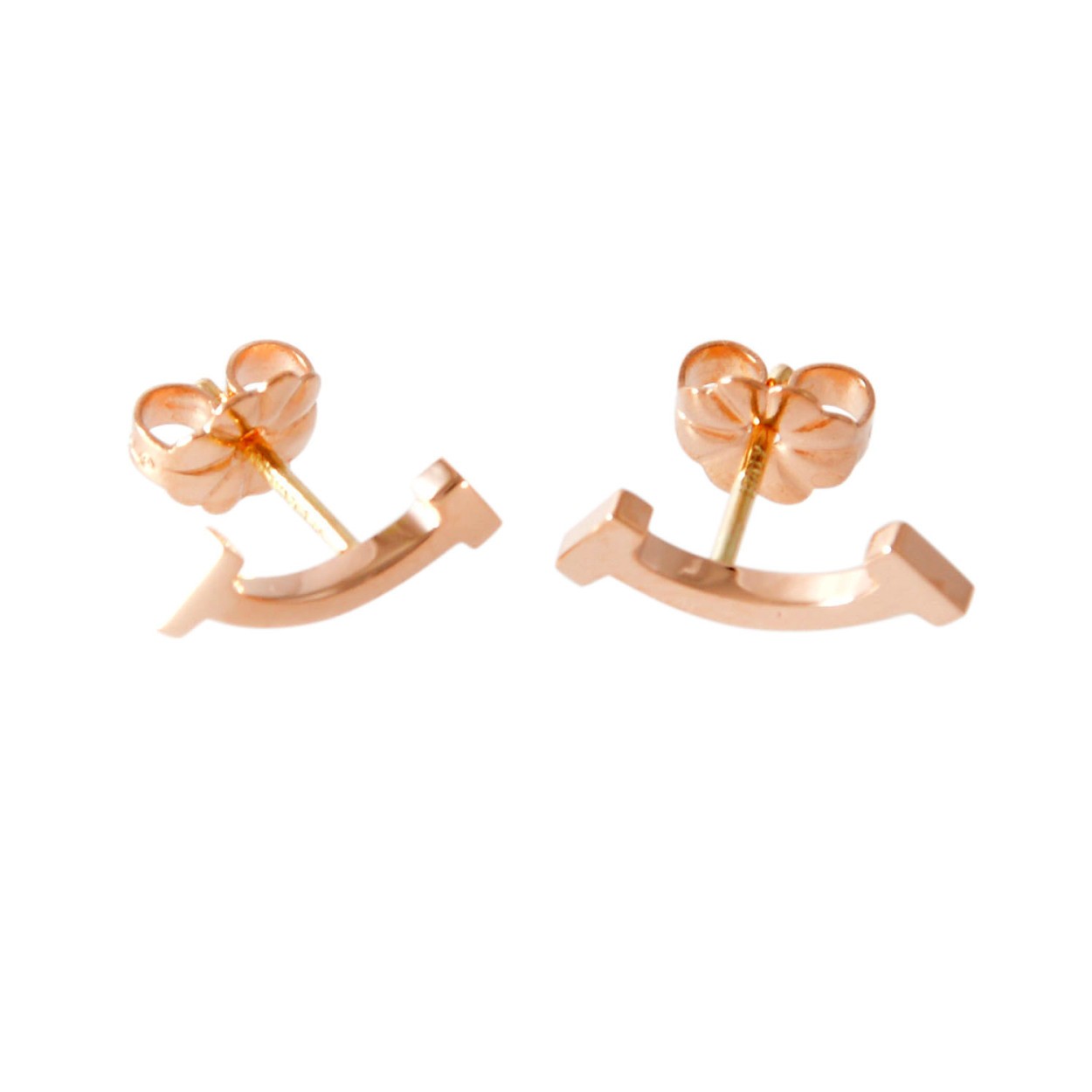 ティファニー TIFFANY&CO 36667249 Ｔｉｆｆａｎｙ Ｔ スマイル ピアス  (18KRG)
