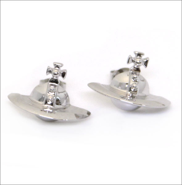 ヴィヴィアン ウェストウッド  ソリッド オーブ ピアス シルバー 0489-01-03