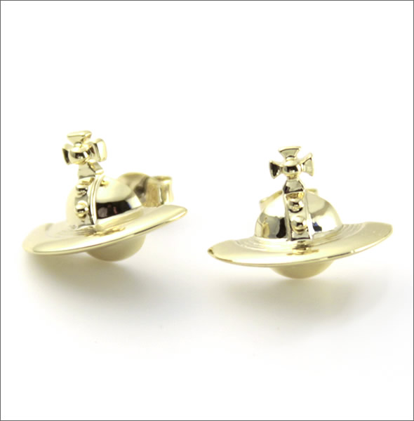 ヴィヴィアン ウェストウッド  ソリッド オーブ ピアス・ゴールド 0489-14-03