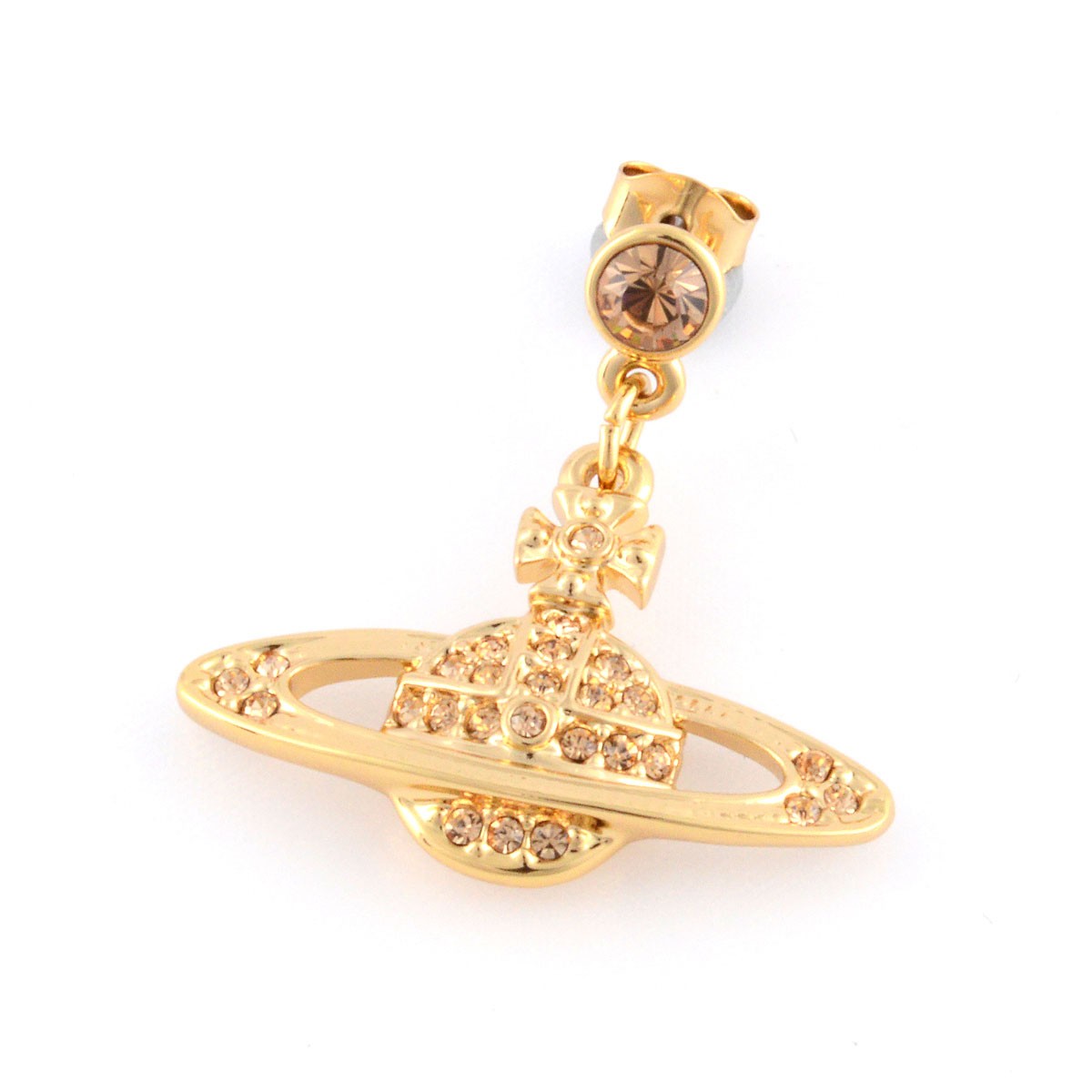 ヴィヴィアン ウェストウッド Vivienne Westwood 1216-14-62  ミニバス　レリーフ　ドロップ　ピアス