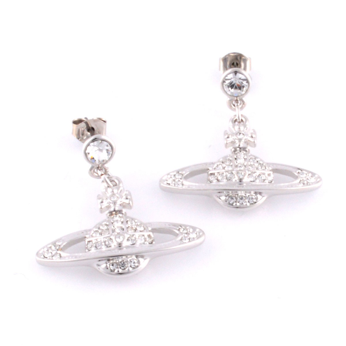 ヴィヴィアン ウェストウッド Vivienne Westwood 1216-01-02  ミニバス　レリーフ　ドロップ　ピアス