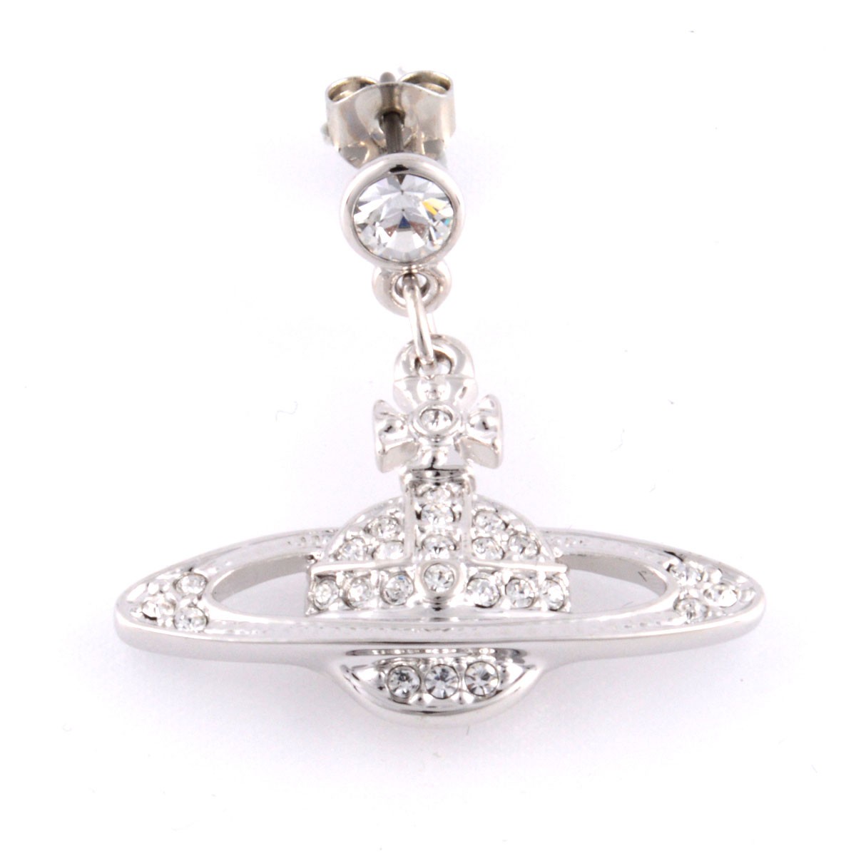 ヴィヴィアン ウェストウッド Vivienne Westwood 1216-01-02  ミニバス　レリーフ　ドロップ　ピアス