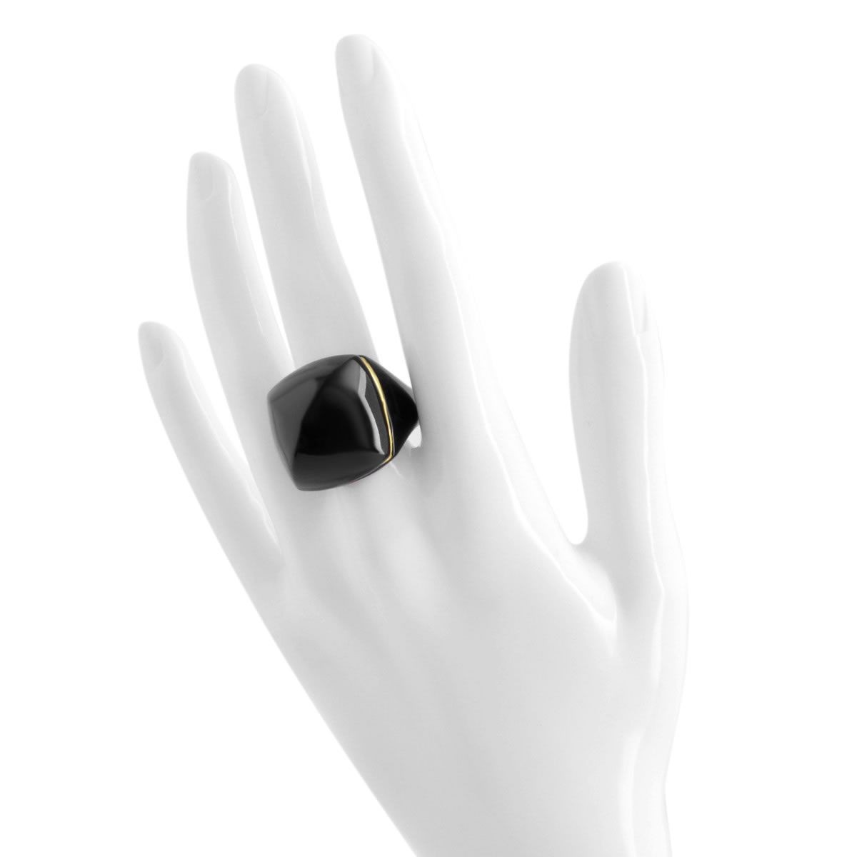 バカラ Baccarat 2809282-51  ピラミッド型 リング 指輪 MEDICIS LA BAGUE POP (日本サイズ11号相当）