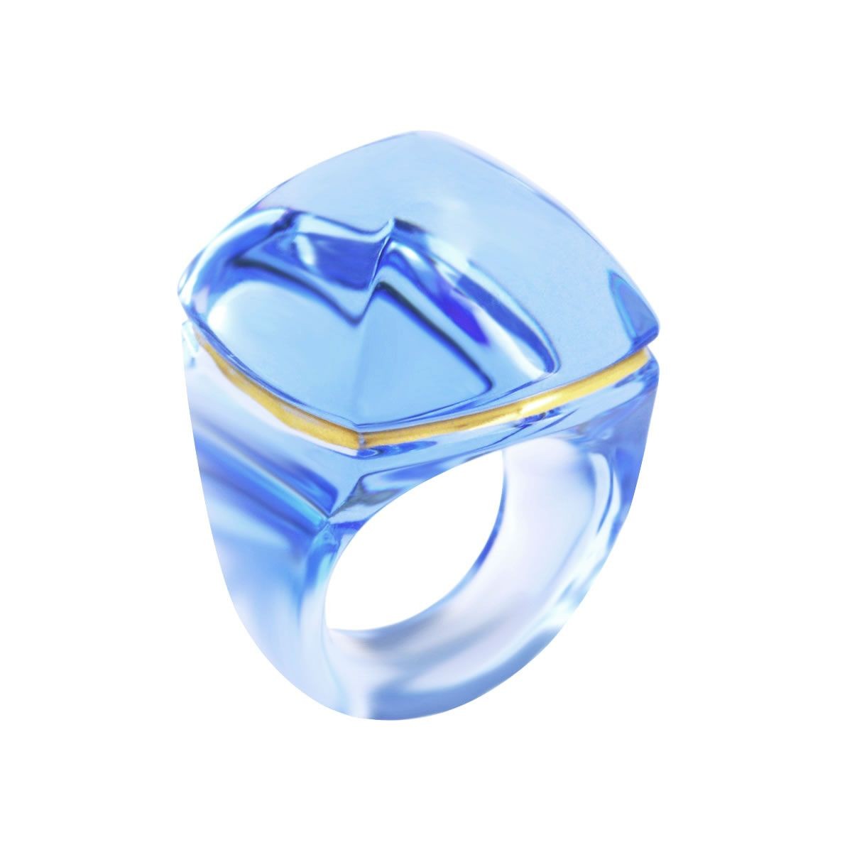 バカラ Baccarat 2809307-51  ピラミッド型 リング 指輪 MEDICIS LA BAGUE POP (日本サイズ11号相当）