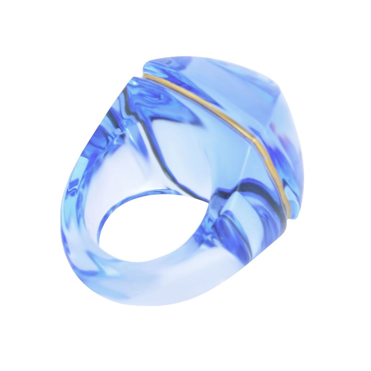 バカラ Baccarat 2809307-51  ピラミッド型 リング 指輪 MEDICIS LA BAGUE POP (日本サイズ11号相当）