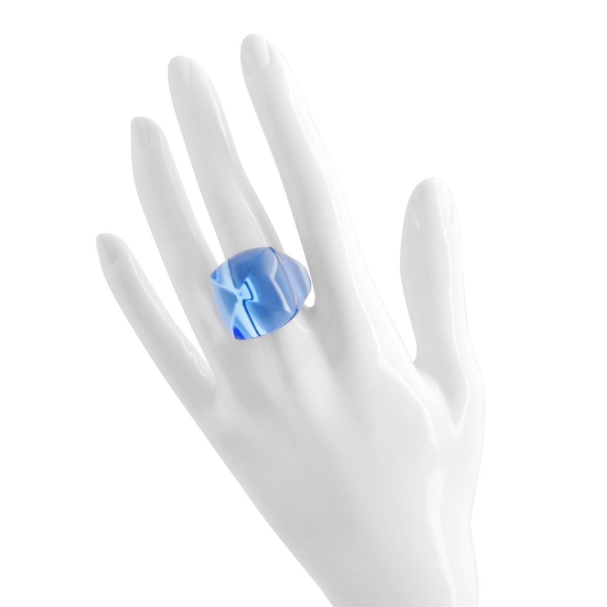 バカラ Baccarat 2809308-53  ピラミッド型 リング 指輪 MEDICIS LA BAGUE POP (日本サイズ13号相当）