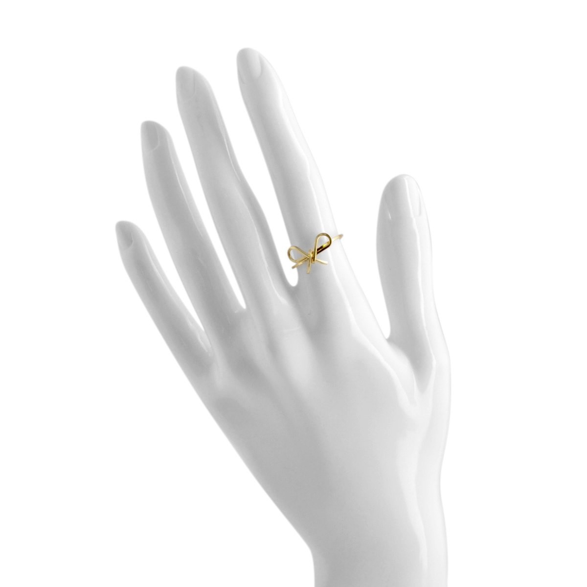 バイボー By Boe R22-GF リボン ワイヤー リング 指輪