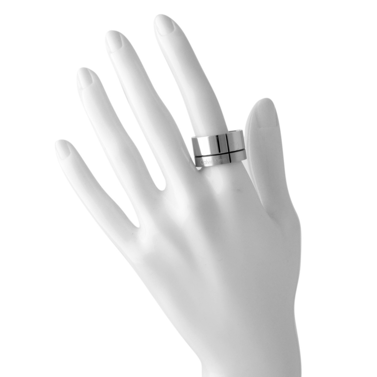 カルバンクライン Calvin Klein KJ3PMR090109 リング 指輪 9号 (日本サイズ18.5号相当) CONSTRUCTED