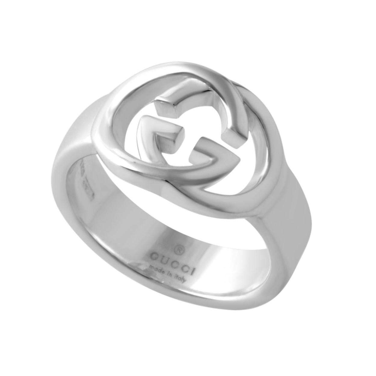 グッチ GUCCI 190483-Ｊ8400-8106 （YBC190483001） インターロッキングG リング 指輪 Britt