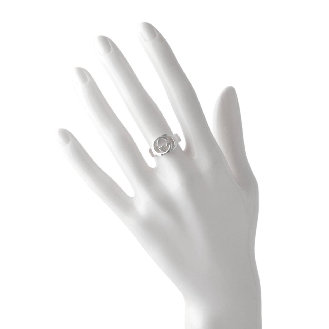 グッチ GUCCI 190483-Ｊ8400-8106 （YBC190483001） インターロッキングG リング 指輪 Britt