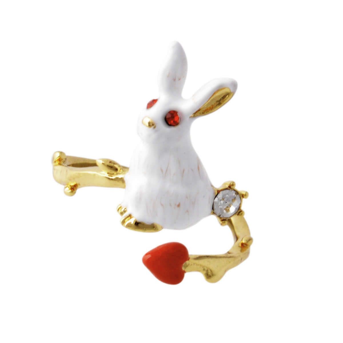 レネレイド Les Nereides ACJI606/1 ウサギモチーフ リング 指輪  アジャスタブル JARDIN IMAGINAIRE