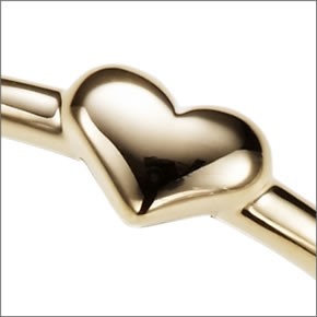 マレア リッチ  K10 ハートモチーフ・ダイヤ 2WAY ピンキーリング　ゴールド×ダイヤモンド 3号 10KJ-19