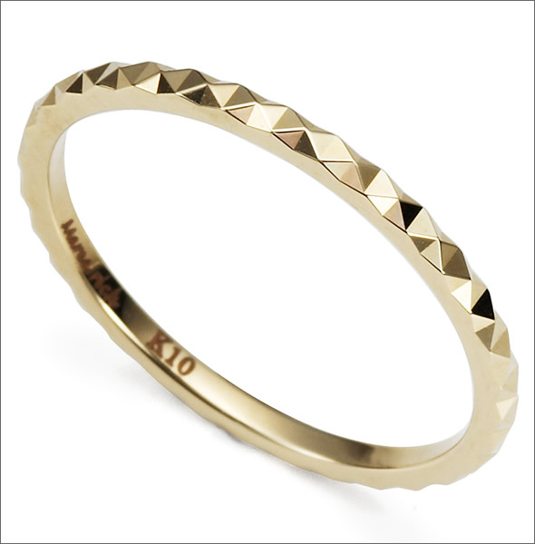 マレア リッチ  K10 ピンキーリング　ゴールド 3号 11KJ-34