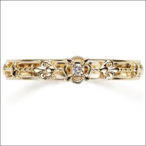 マレア リッチ  K10 ピンキーリング ゴールド 3号 12KJ-07