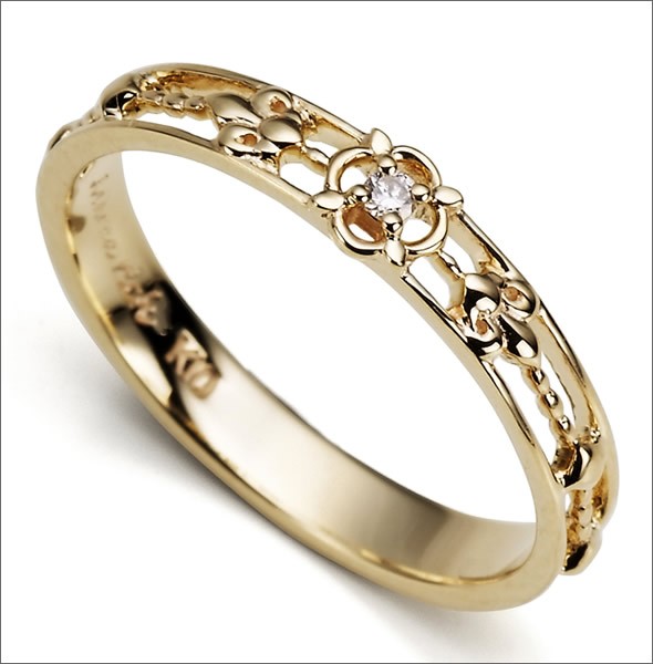 マレア リッチ  K10 ピンキーリング ゴールド 3号 12KJ-07