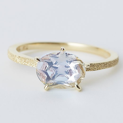 マレア リッチ Marea rich 17KJ-02 K10×ストーン スターフィッシュ リング 指輪 10号 Natural Starfish Ring