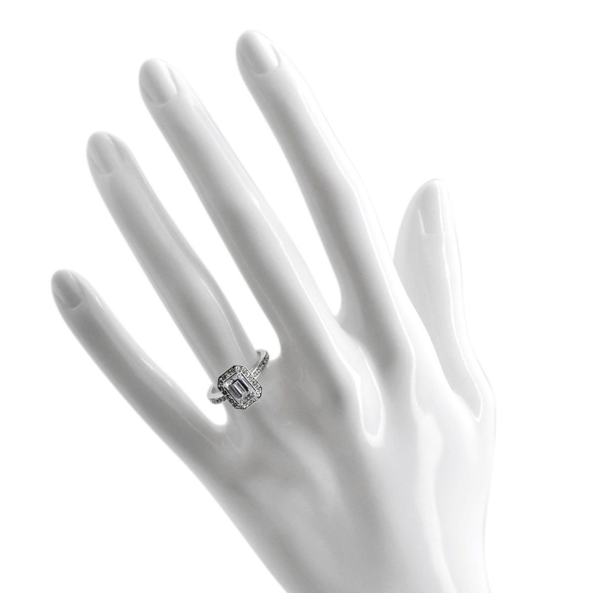スワロフスキー SWAROVSKI 5139642 Attract Light Rectangular クリスタル クリスタルパヴェ リング 指輪 サイズ50（日本サイズ9号）