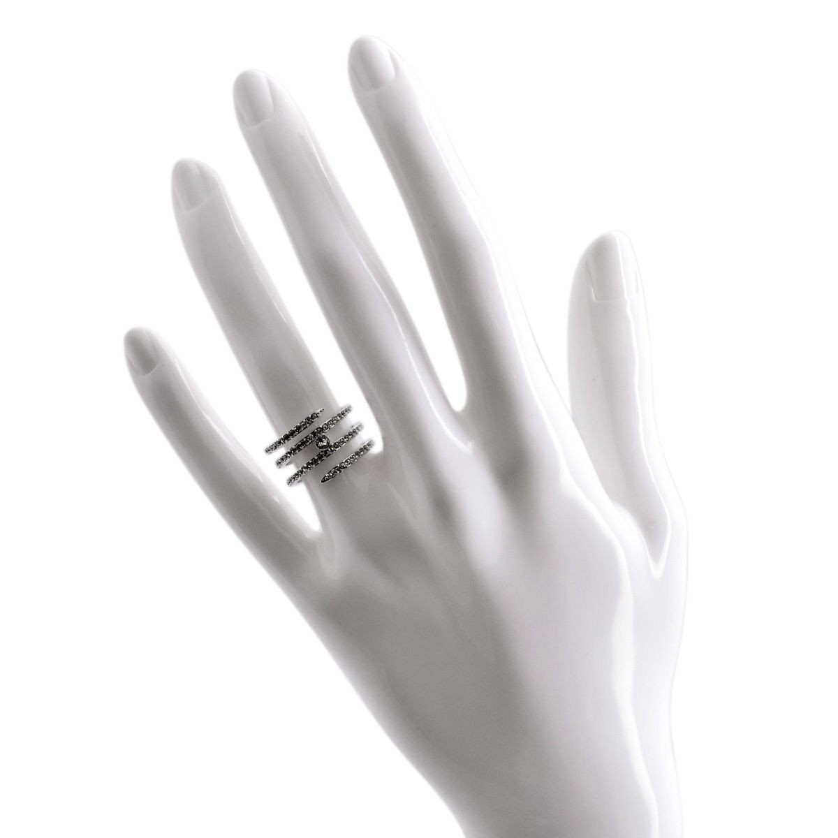 スワロフスキー SWAROVSKI 5221415 Creativity Coiled コイルシルエット クリスタル クリスタルパヴェ リング 指輪 サイズ50（日本サイズ9号）