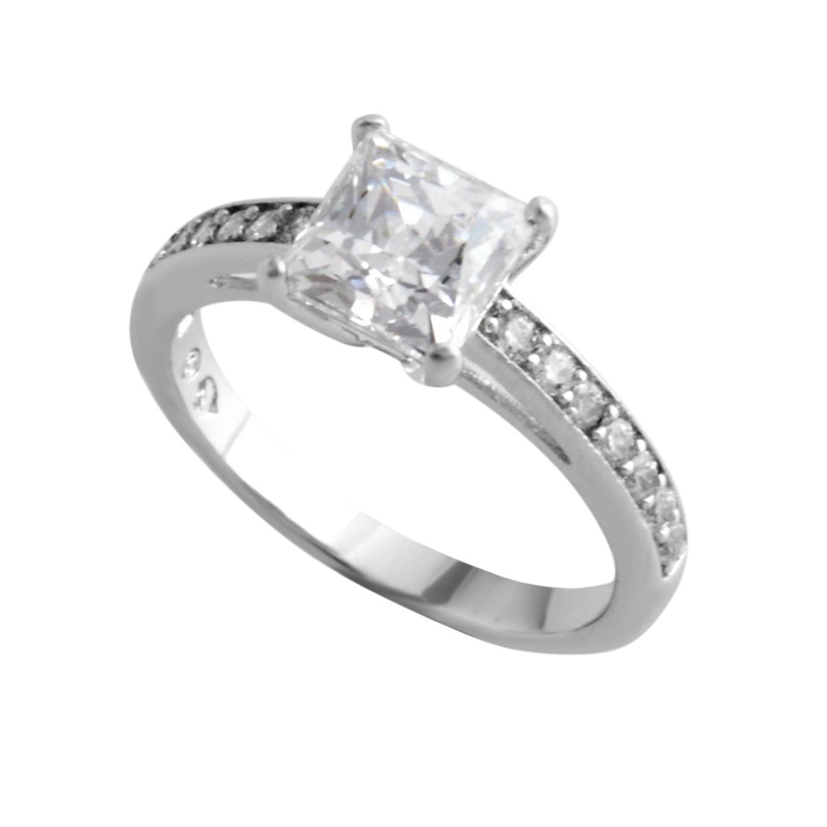 スワロフスキー SWAROVSKI 5032914 Attract Square  クリスタル/クリスタルパヴェ リング 指輪 サイズ50（日本サイズ9号）