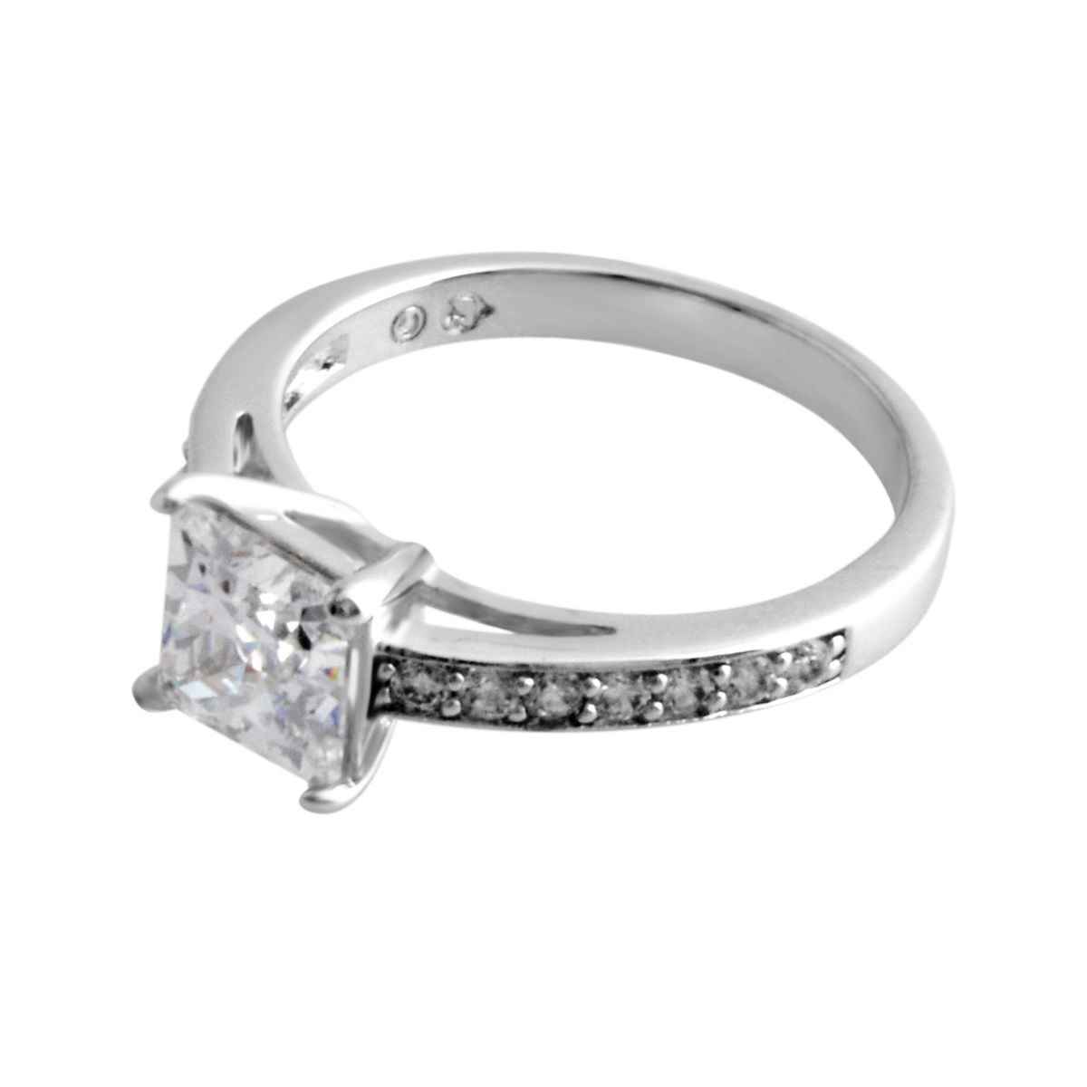 スワロフスキー SWAROVSKI 5032914 Attract Square  クリスタル/クリスタルパヴェ リング 指輪 サイズ50（日本サイズ9号）