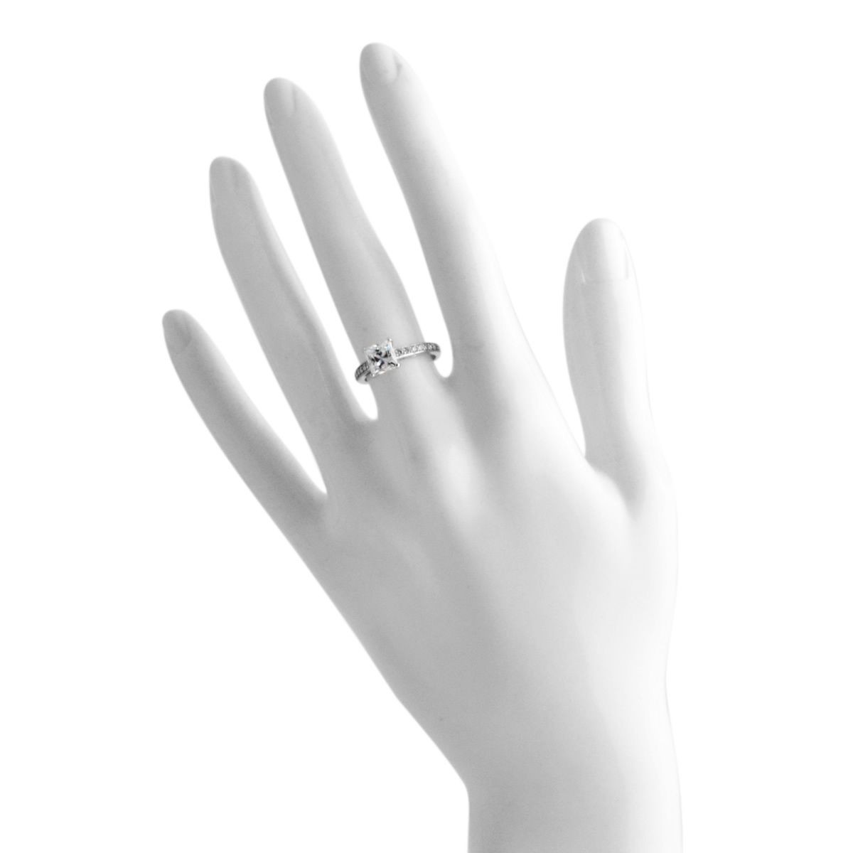 スワロフスキー SWAROVSKI 5032914 Attract Square  クリスタル/クリスタルパヴェ リング 指輪 サイズ50（日本サイズ9号）