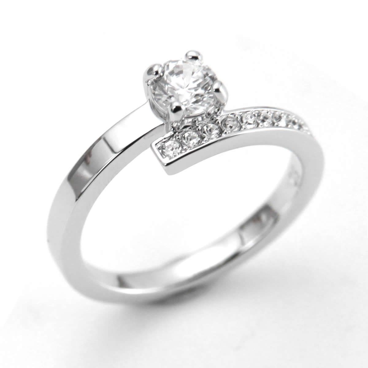 スワロフスキー SWAROVSKI 5251686 Fresh クリスタル クリスタルパヴェ リング 指輪 サイズ50（日本サイズ9号）