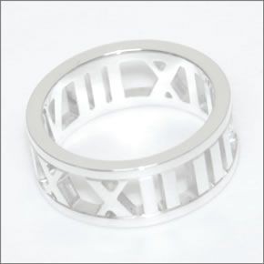 ティファニー  アトラス リング ワイド