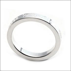 ティファニー  ノーツ ナロー バンドリング スターリングシルバー