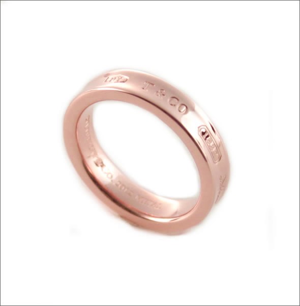 ティファニー   1837 ナローリング 指輪 RUBEDO ルベドメタル