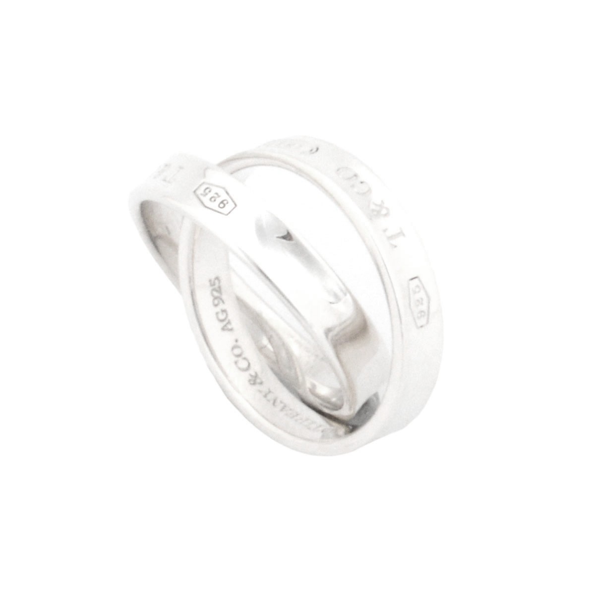 ティファニー TIFFANY&CO  1837 インターロッキング サークル リング 指輪