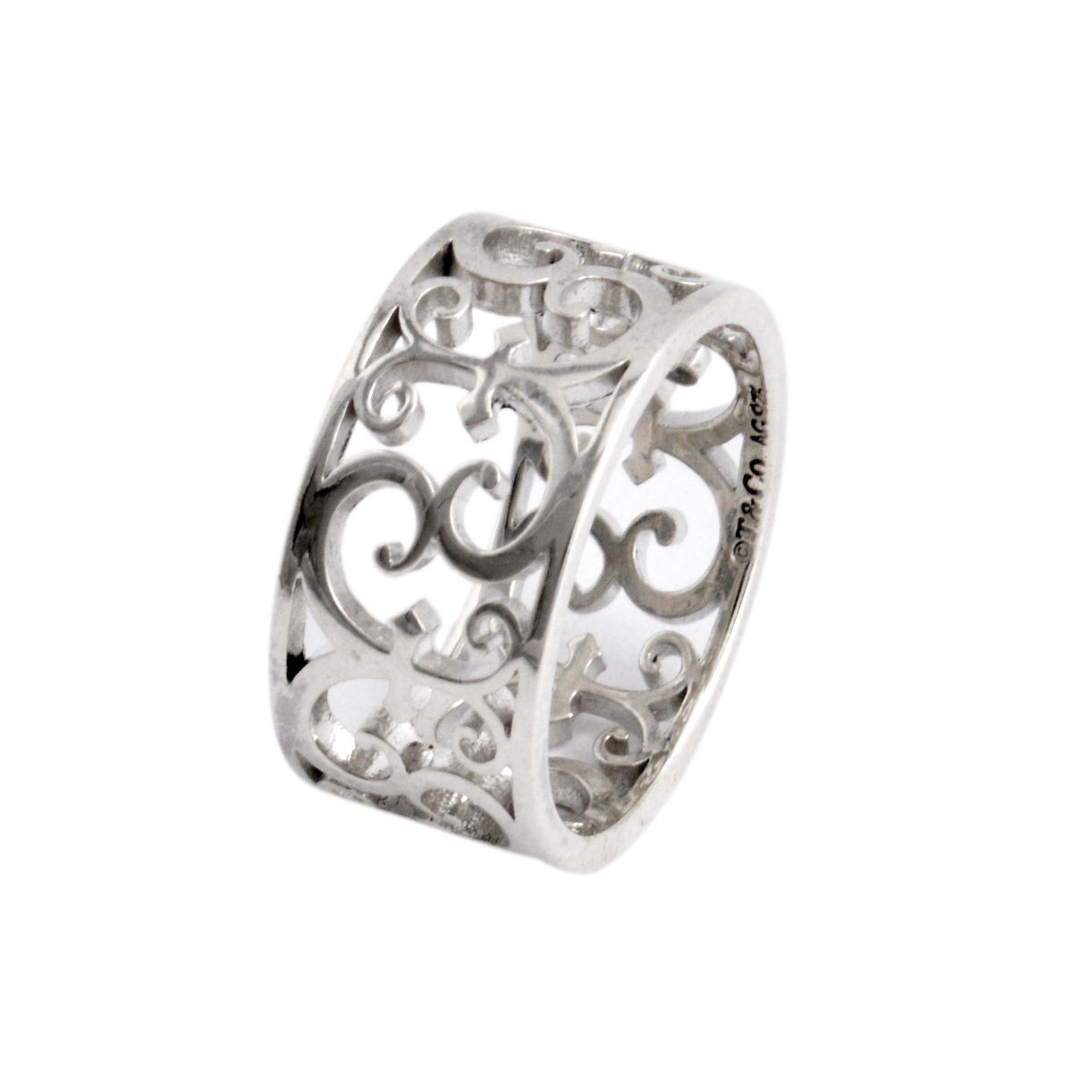 ティファニー TIFFANY&CO 31043506 エンチャント ワイド リング US6.5 （日本サイズ12.5号相当） 指輪