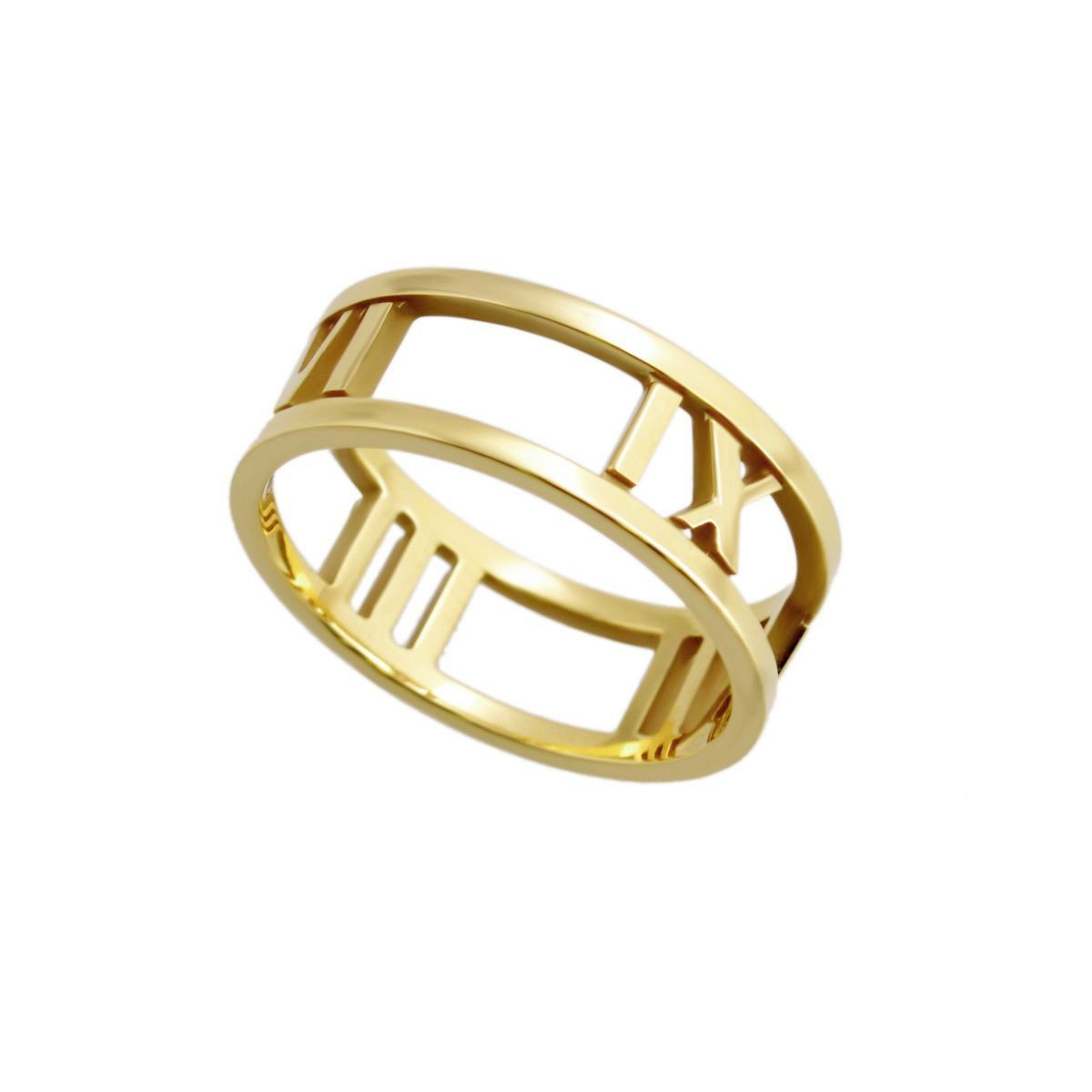 ティファニー TIFFANY&CO  アトラス オープンリング 18KYG 指輪