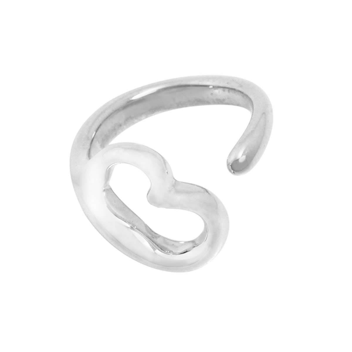 ティファニー TIFFANY&CO  エルサ・ペレッティ オープンハート リング 指輪 ミディアム SS